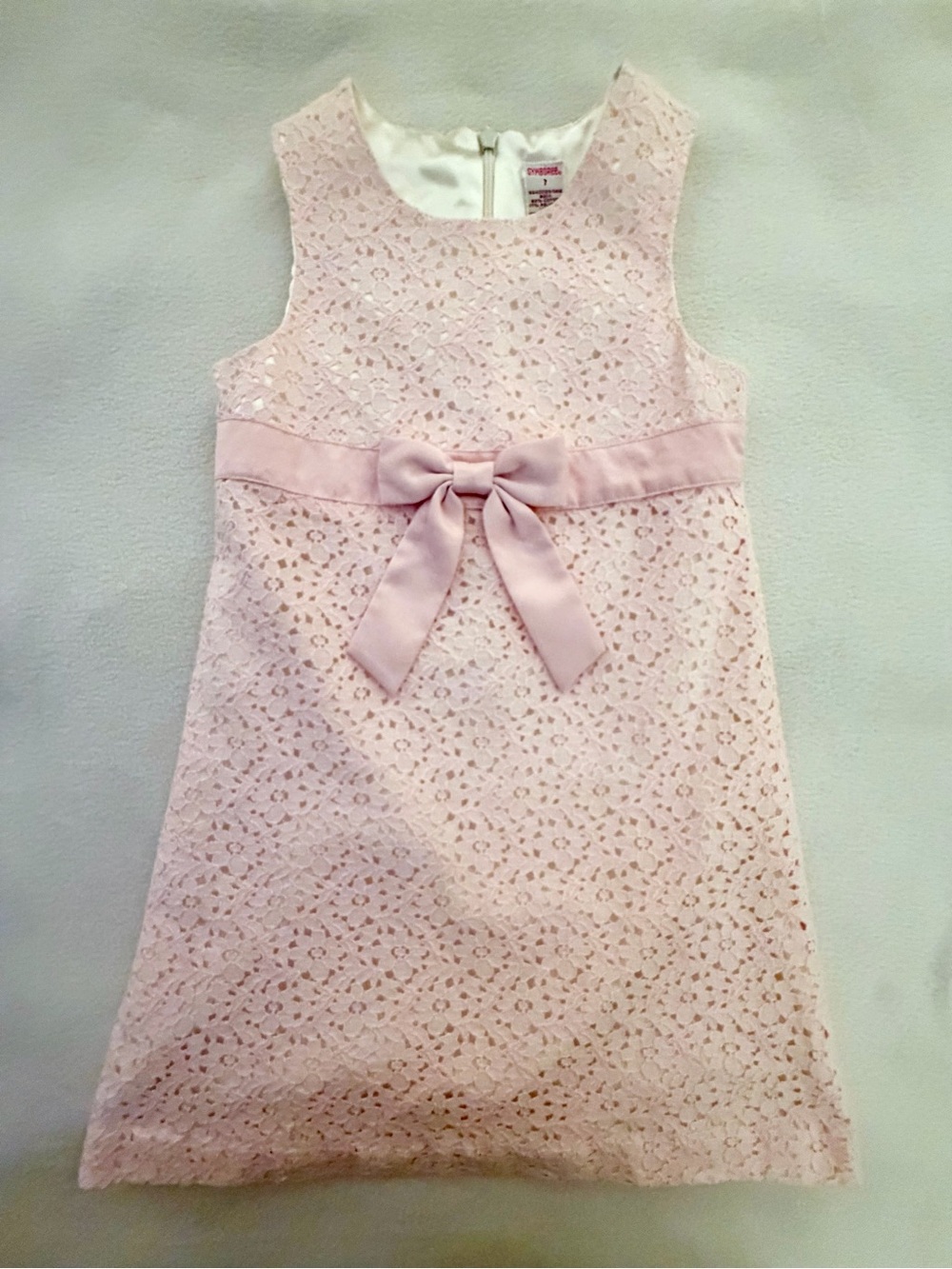 Gymboree Sweet as Sugar Pink Lace or Eyelet Dress